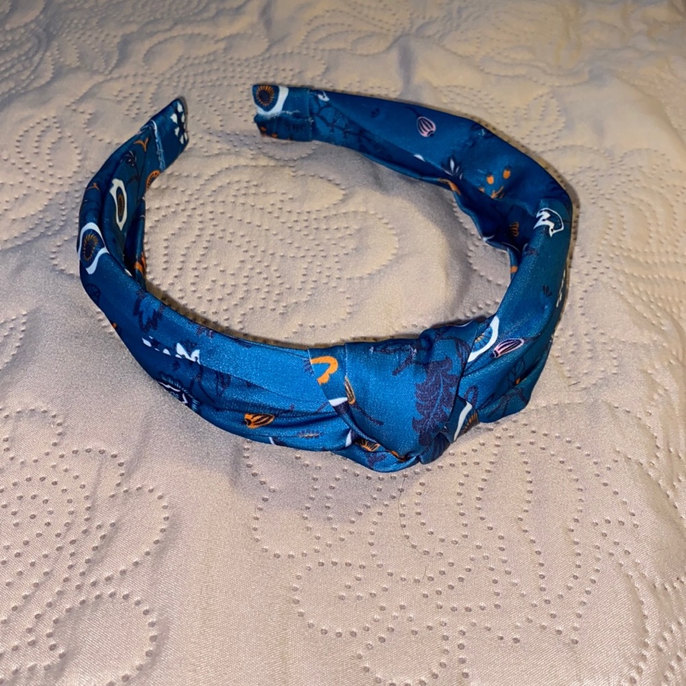 Blue Boho Hairband Tiara